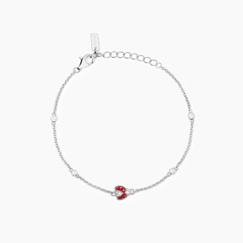 bracciale donna argento coccinella mabina