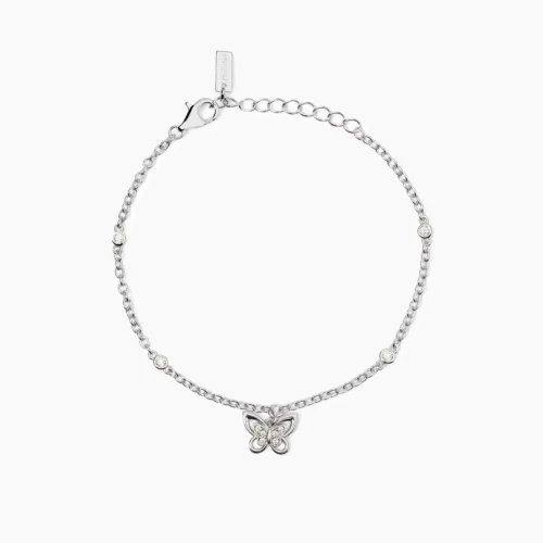 bracciale donna argento farfalla mabina