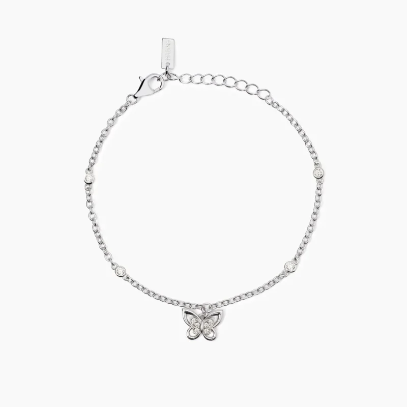 bracciale donna argento farfalla mabina