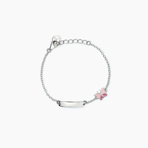 bracciale bimba argento personalizzabile mabina