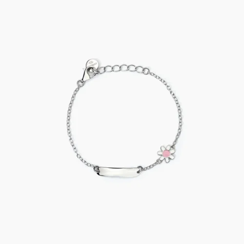 bracciale argento personalizzabile mabina junior