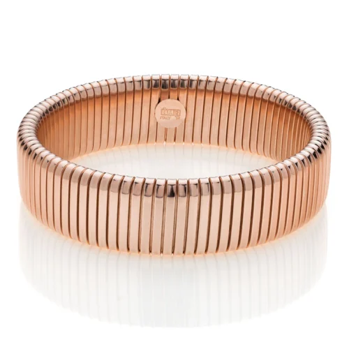 Bracciale Unoaerre in Bronzo Tubogas Rosè