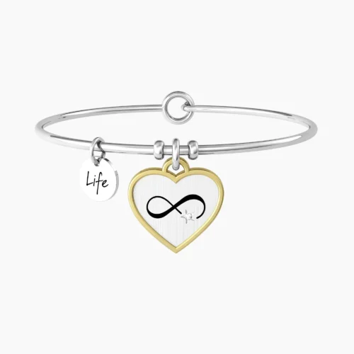 Bracciale Donna Kidult Love Cuore Infinito