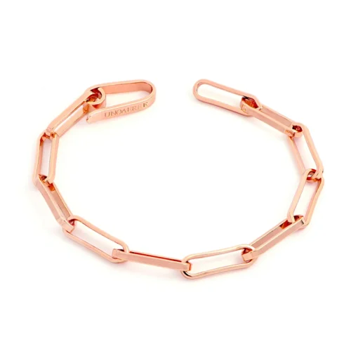 bracciale rosè donna ovale unoaerre