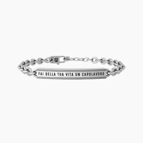 Bracciale kidult Philosophy Fai della tua vita un capolavoro