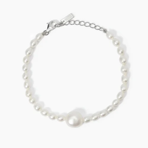 Bracciale Mabina Gioielli con Perle e Argento