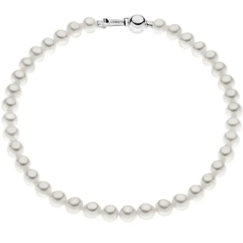 Bracciale donna Comete Gioielli con Perle e Oro bianco