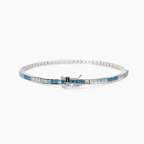 bracciale donna degrade azzurro blu mabina