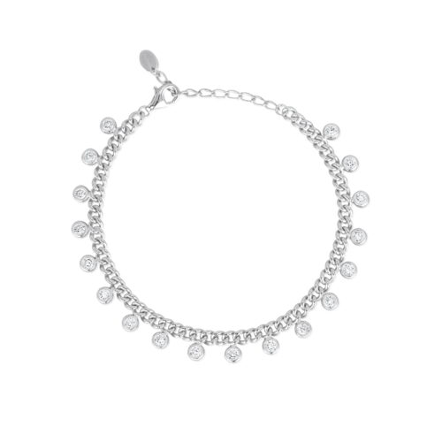 Bracciale Mabina Gioielli in argento e zirconi