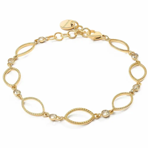 bracciale donna con cristalli beige brosway geometric