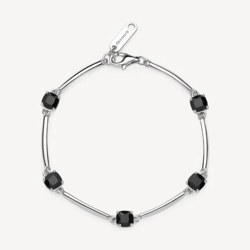 bracciale zirconi neri fancy brosway