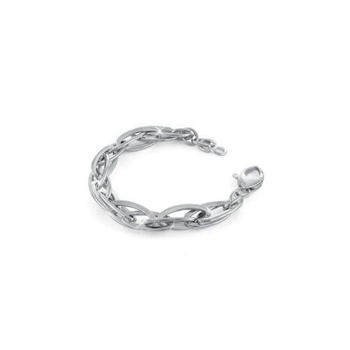 Bracciale in Argento Unoaerre a maglie doppie