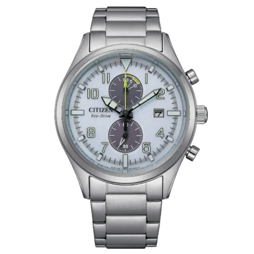 orologio eco drive citizen uomo bianco