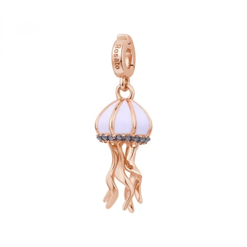 Charm Medusa Rosato Gioielli in argento rosè