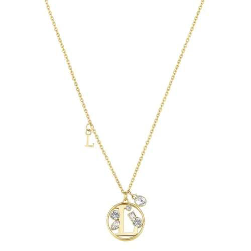 Collana Chakra Lettera L in acciaio Brosway