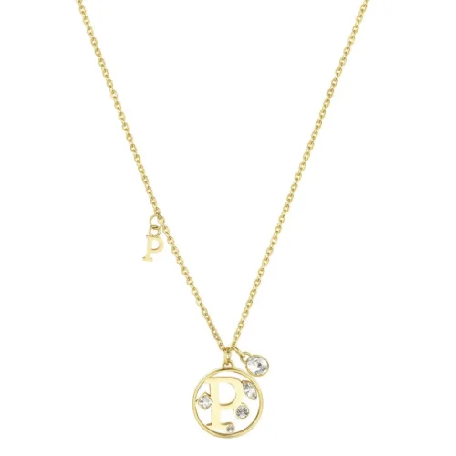 Collana Chakra Lettera P in acciaio Brosway