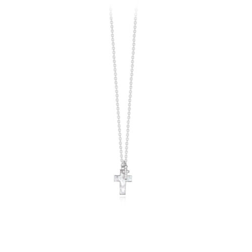 Collana Mabina in Argento con Croce 553269