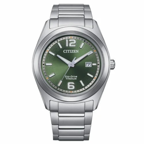 citizen uomo super titanio eco drive verde