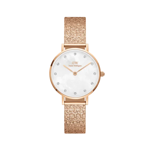 daniel wellington petite rosè madreperla cristalli