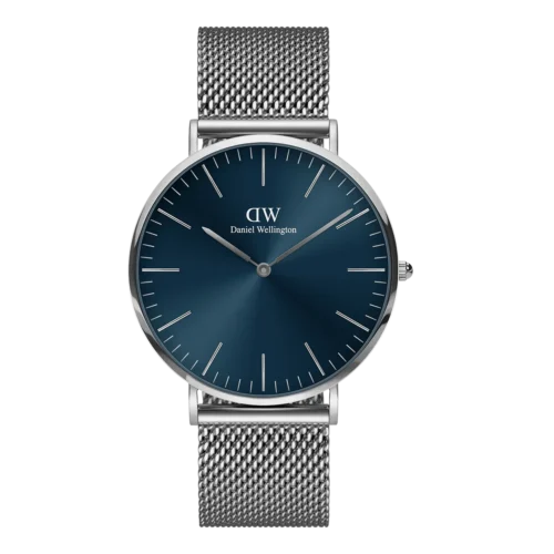 Daniel wellington uomo blu maglia milano