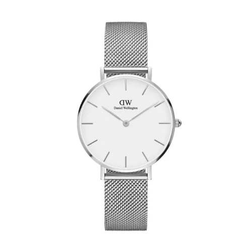 orologio acciaio daniel wellington 32 mm bianco argentato