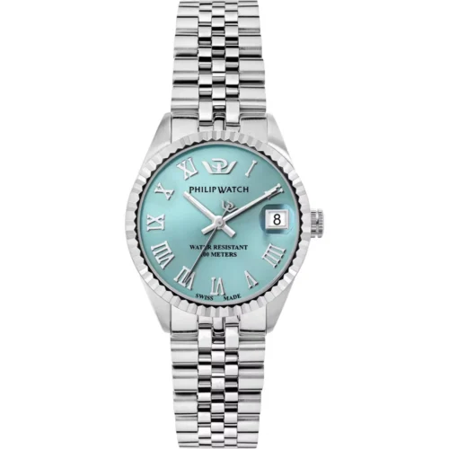 orologio caribe donna azzurro philip watch numeri romani