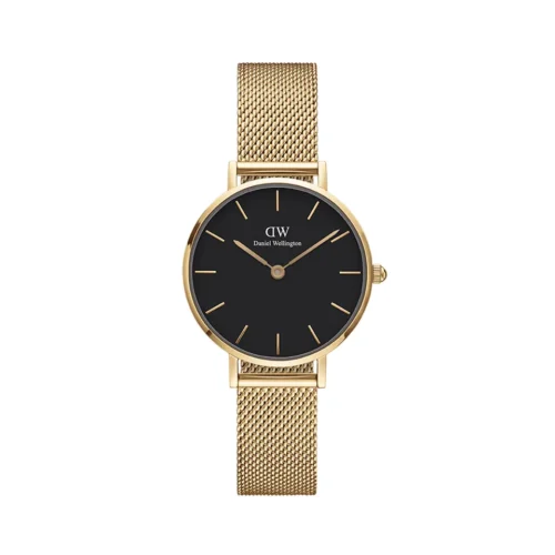 orologio color oro e nero 32 mm daniel wellington