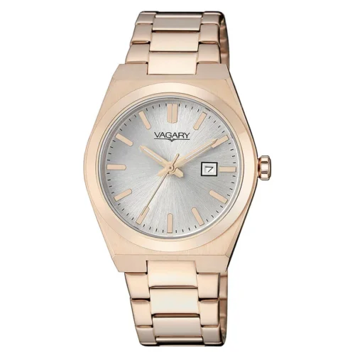 orologio donna rosè argentato vagary by citizen