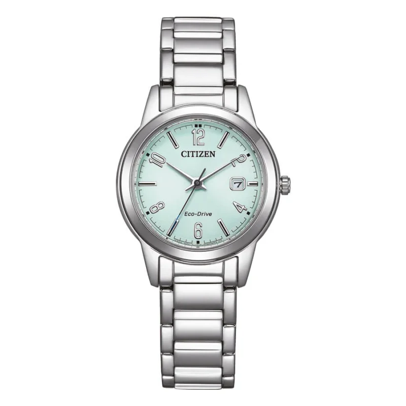 orologio donna citizen verde pastello eco drive