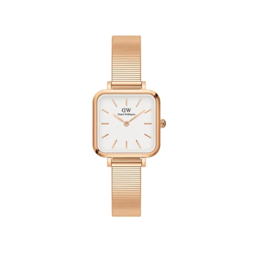 orologio quadro rosè daniel wellington donna