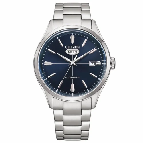 orologio uomo meccanico blu citizen