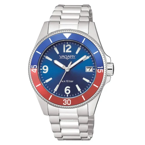 orologio uomo vagary citizen blu rosso