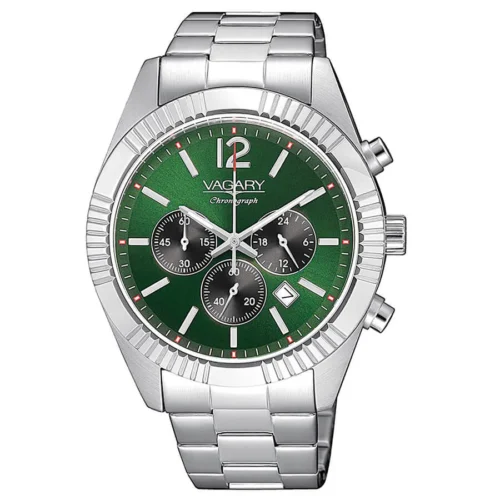 orologio uomo verde vagary citizen crono